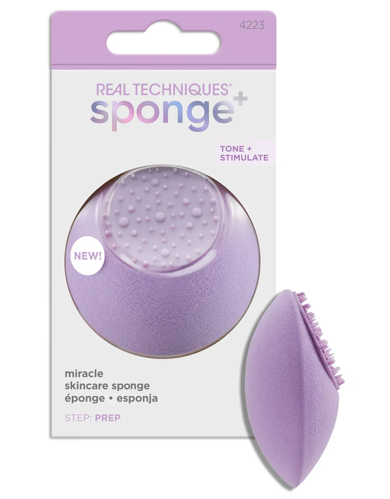 ريل تكنيك اسفنجه للعنايه بالبشرة Real Techiques Miracle Skincare Sponge