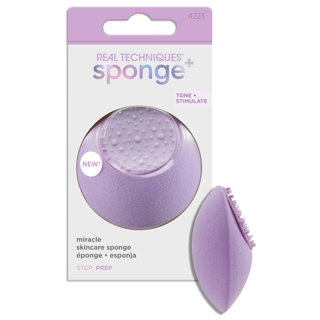 ريل تكنيك اسفنجه للعنايه بالبشرة Real Techiques Miracle Skincare Sponge